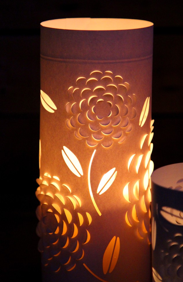 simple paper lantern