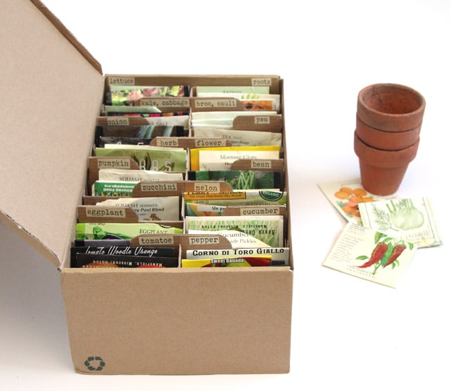 DIY Seed Packet Storage Box - FineGardening