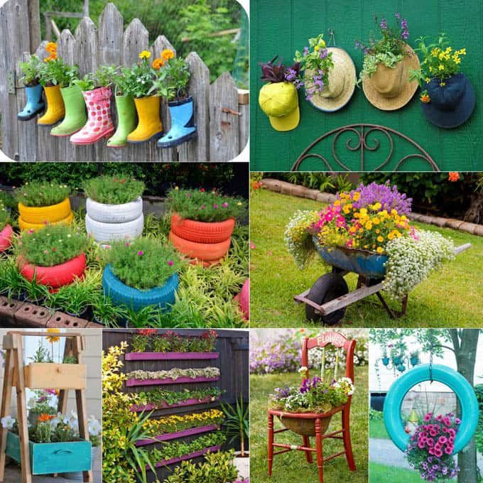 Easy and Inexpensive DIY Outdoor Planter Boxes, Flower Boxes and