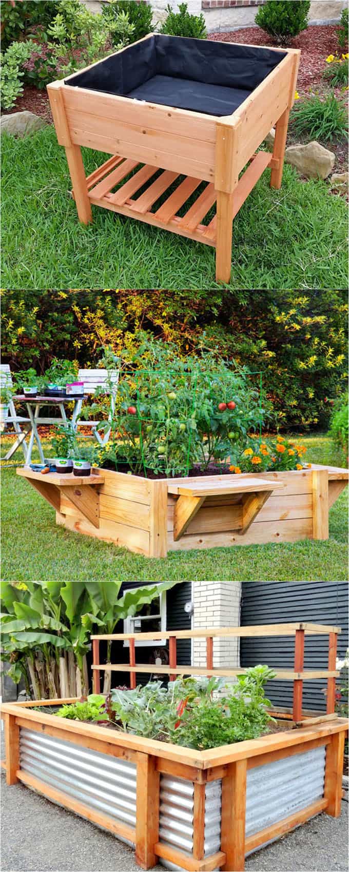 DIY Raised Garden Boxes