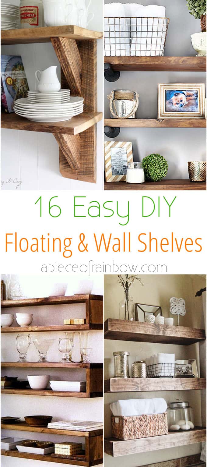 diy floating shelves plans