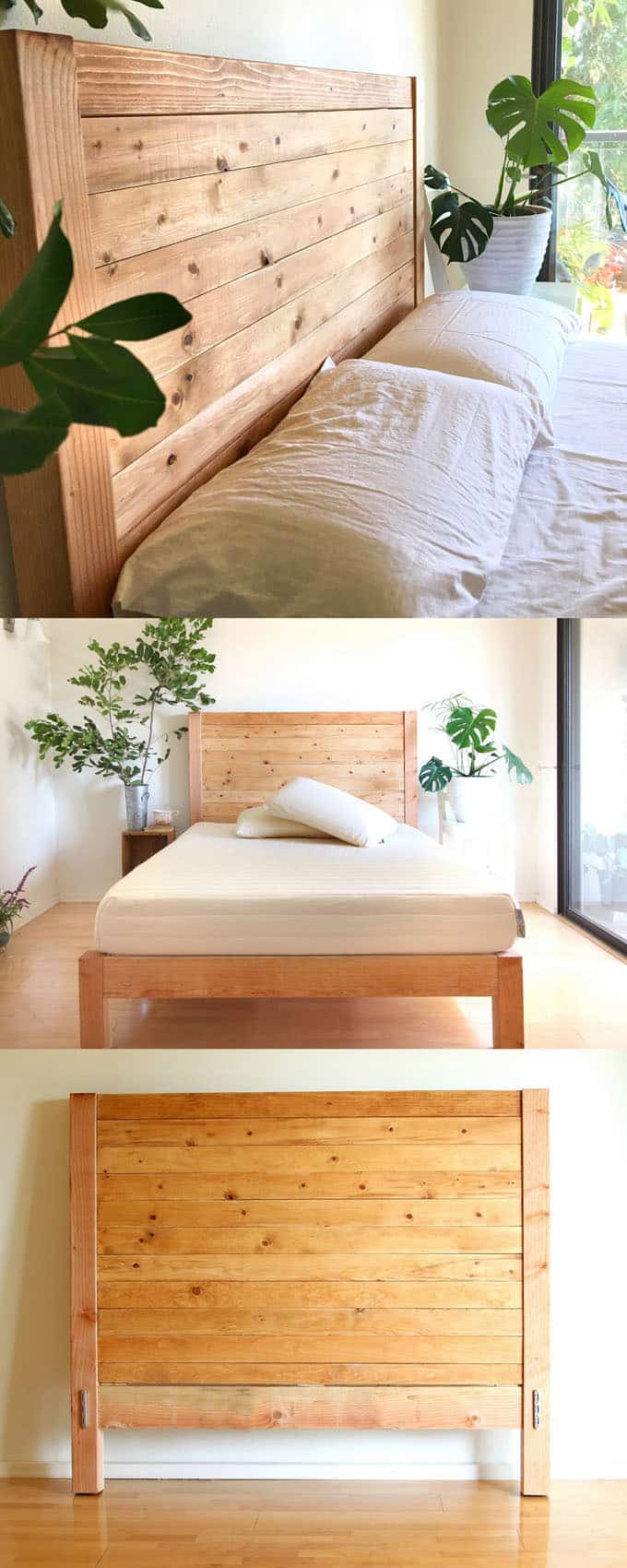 CHEAP DIY HEADBOARD how to make a low cost headboard for your bed 