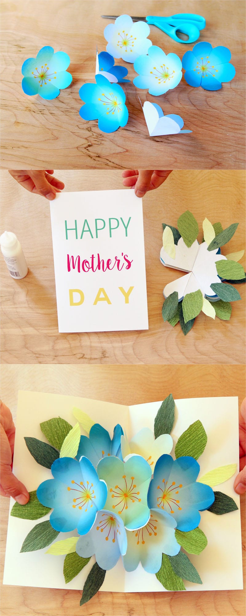Mothers Day Handlettered Flower Wraps: Free Printable - Lemon Thistle