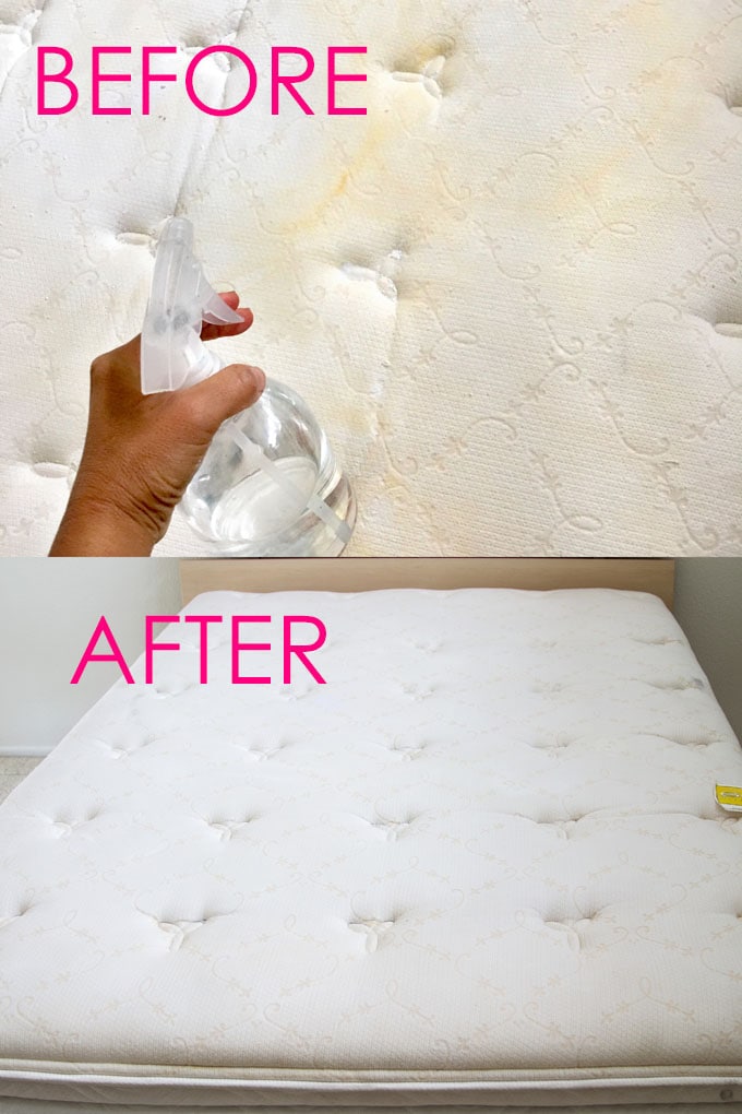 How to Clean Mattress Stains (Easy Green Cleaning Hack!) - A Piece Of  Rainbow
