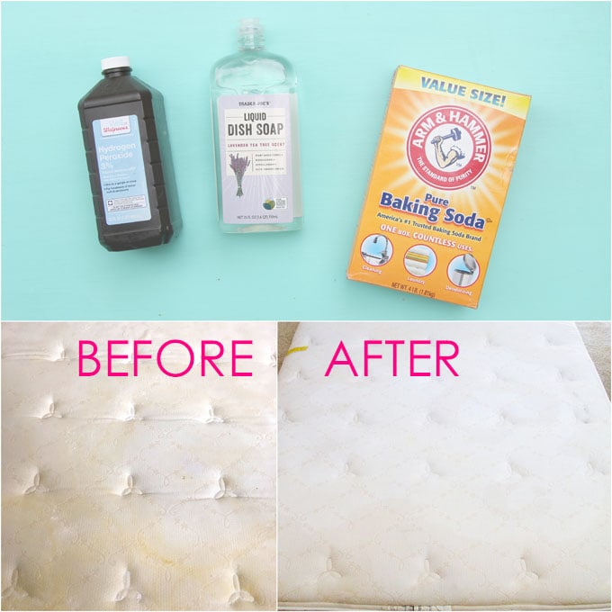 How to Clean Mattress Stains (Easy Green Cleaning Hack!) - A Piece Of  Rainbow