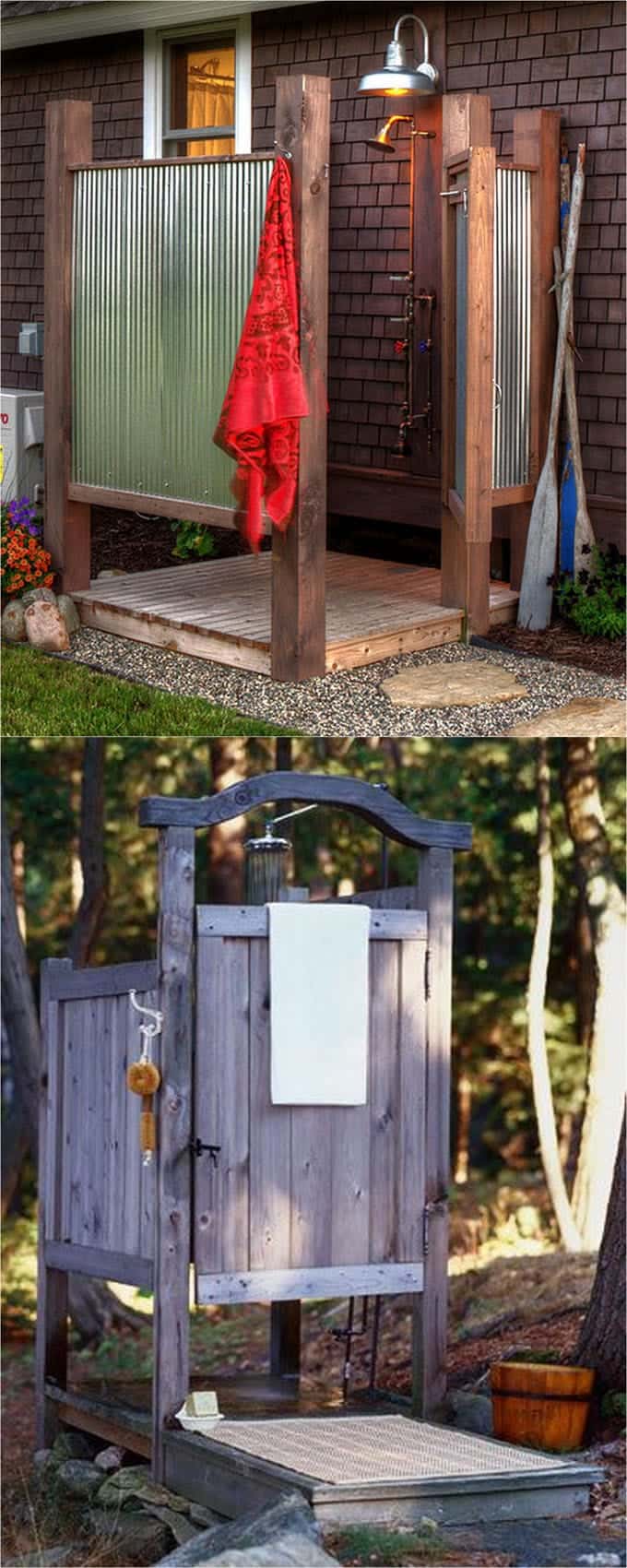 Beautiful Diy Outdoor Shower Ideas For The Best Summer Ever A