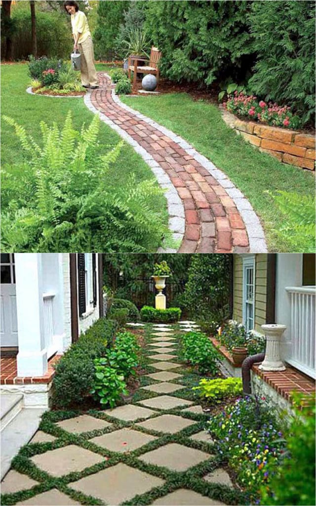 backyard pathway ideas