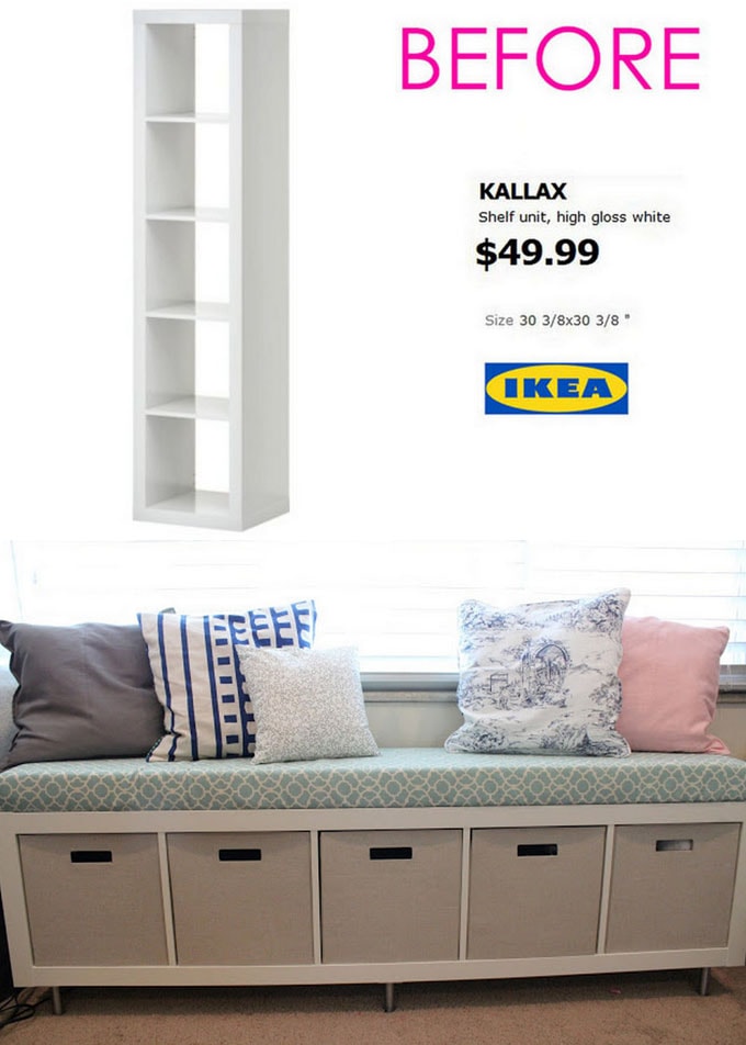 KALLAX Shelf unit, high gloss white, 30 3/8x30 3/8 - IKEA
