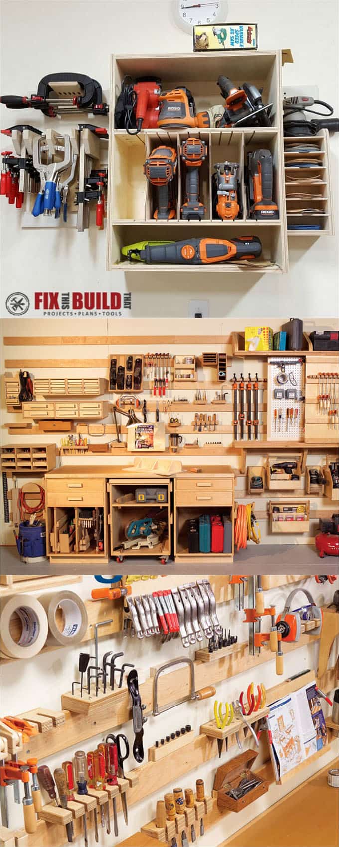 21 Great Ways to Easily Organize Your Workshop and Craft Room - Page 2 ...