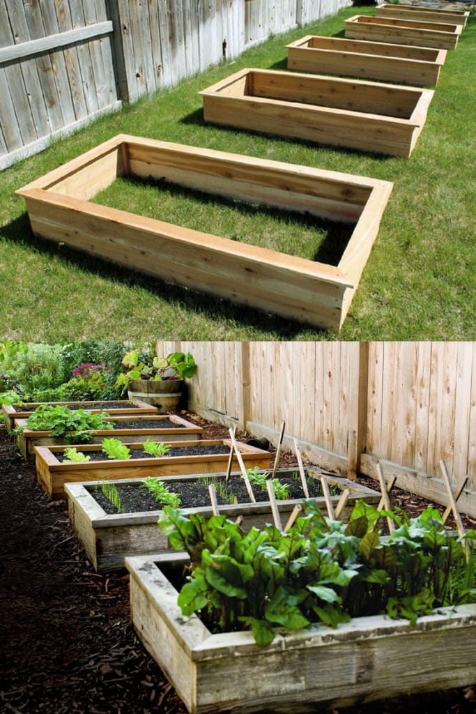 Einfache DIY-Designs für größere Gartenboxen