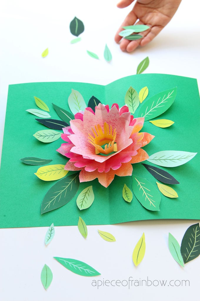 how to make a pop up birthday card out of paper