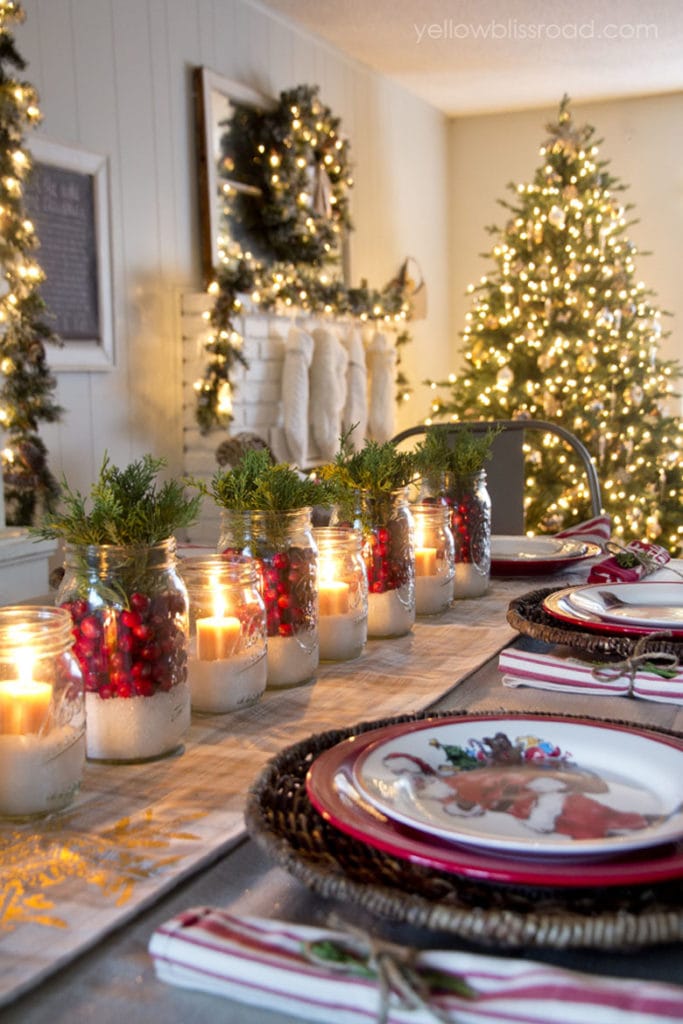 5 DIY Holiday Table Runners  How to Dress Up Your Holiday Table