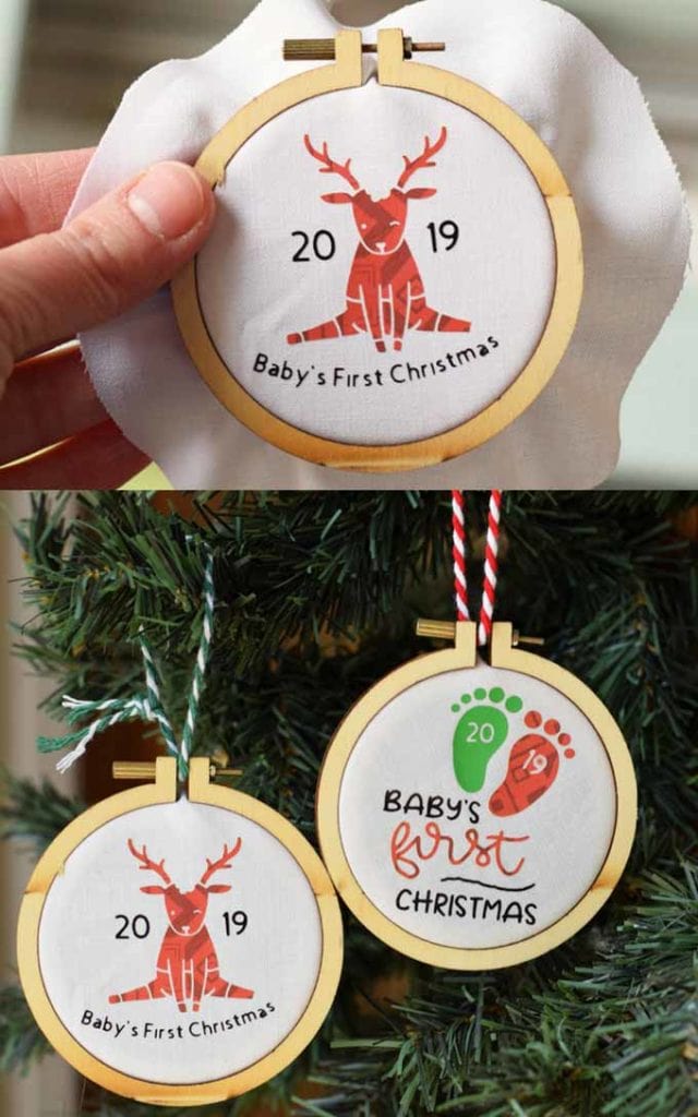 homemade personalized christmas ornaments