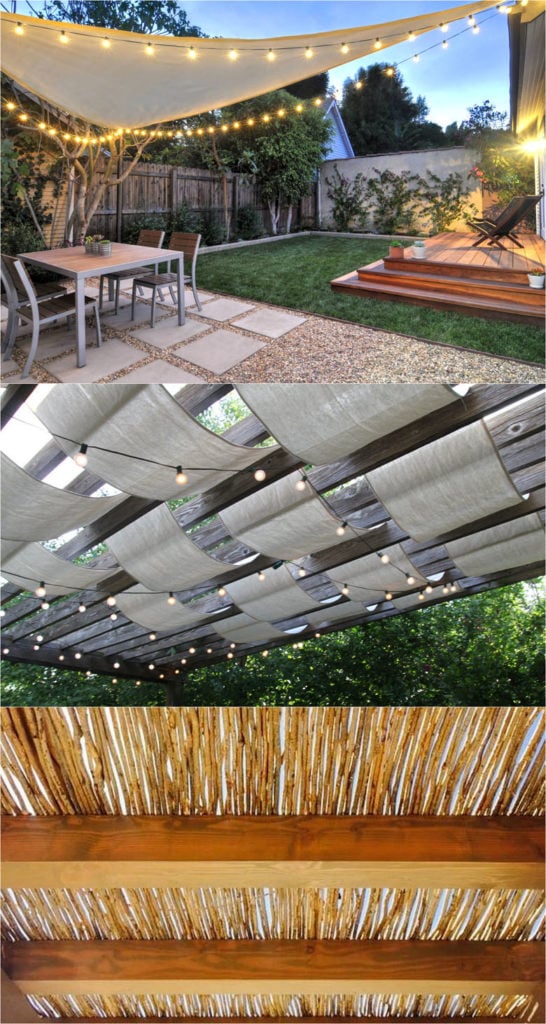 12 Beautiful Shade Structures & Patio Cover Ideas - A Piece Of Rainbow