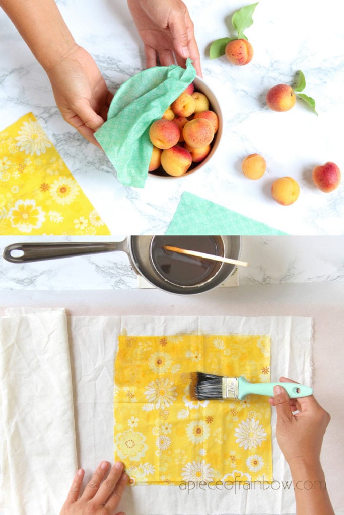 How to make Beeswax Food Wraps with Pine Rosin (includes recipe) 