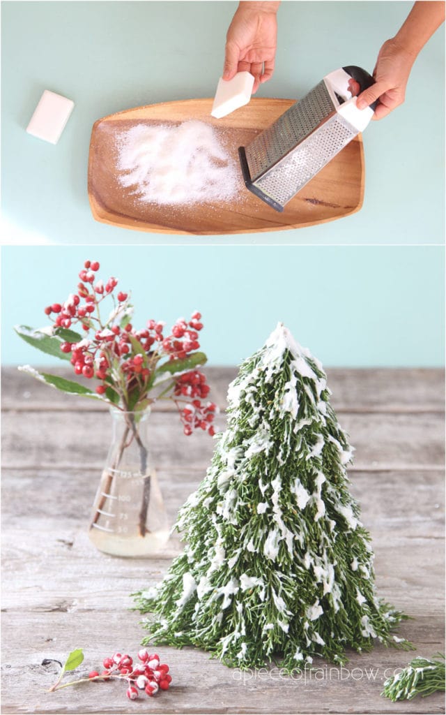 How to make fake snow with household items