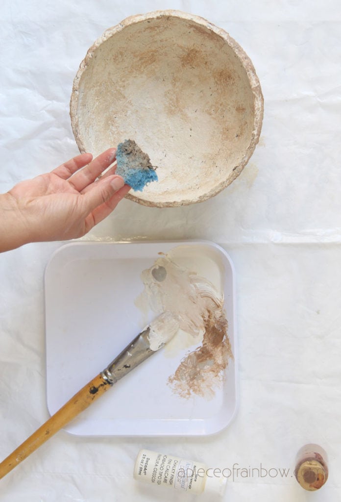 How to Make Paper Mache Bowls - DIY Inspired