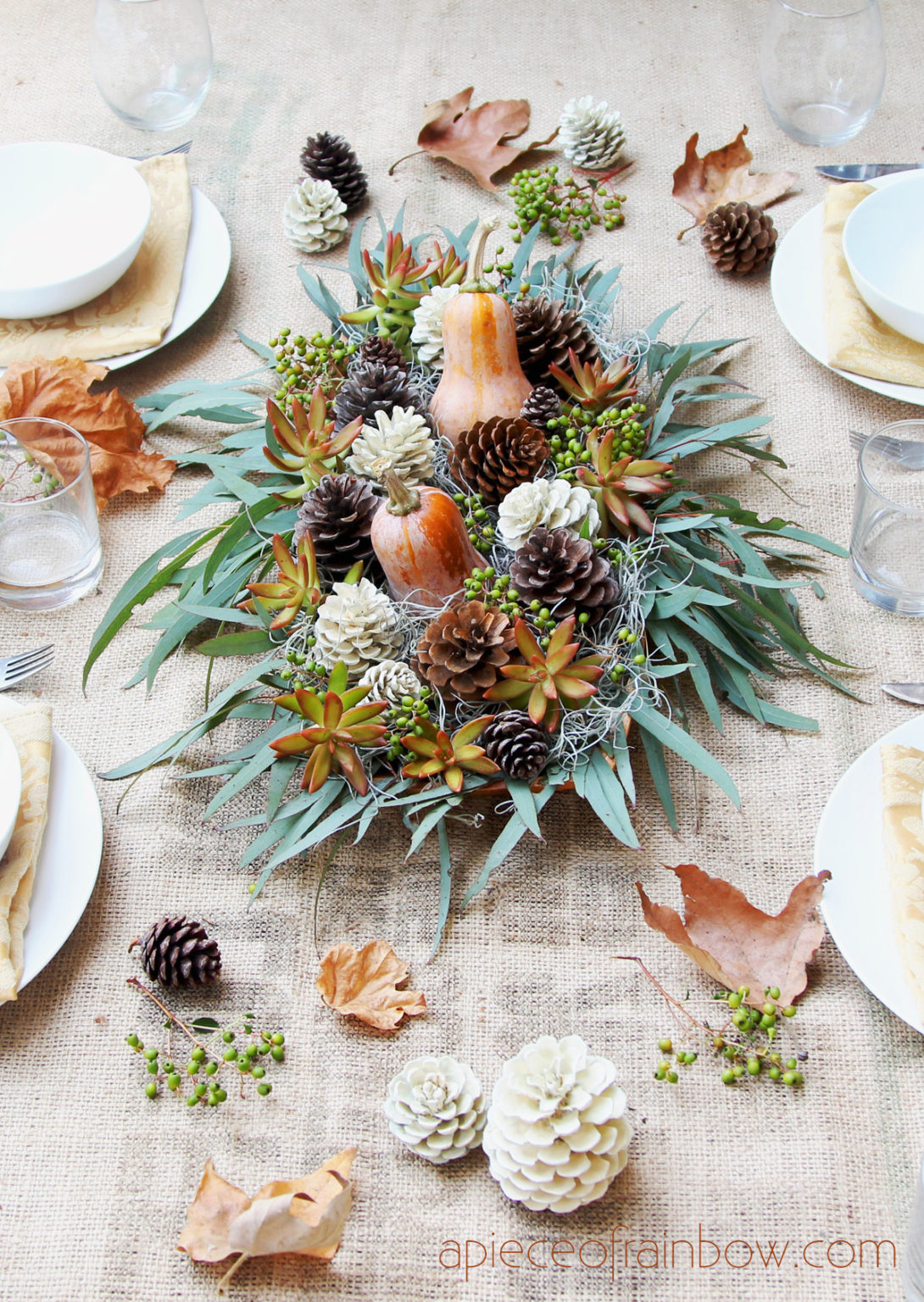 35 Gorgeous Thanksgiving Table Decorations And Easy Centerpiece Ideas A Piece Of Rainbow