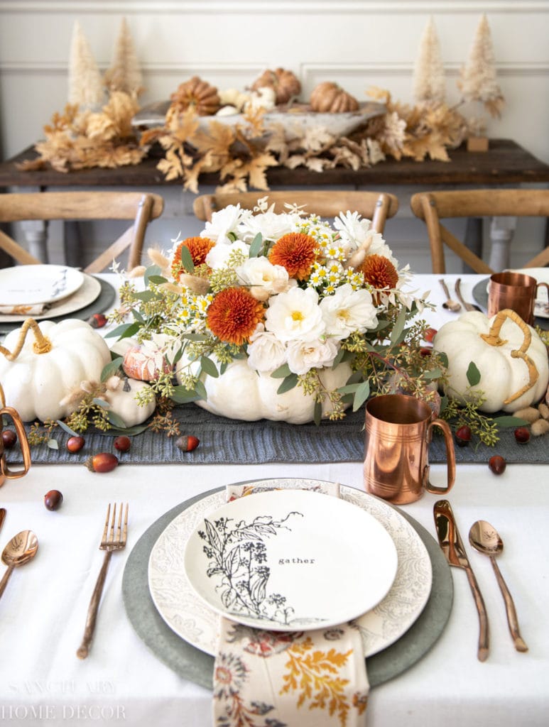 35 Gorgeous Thanksgiving Table Decorations & Easy Centerpiece Ideas - A ...