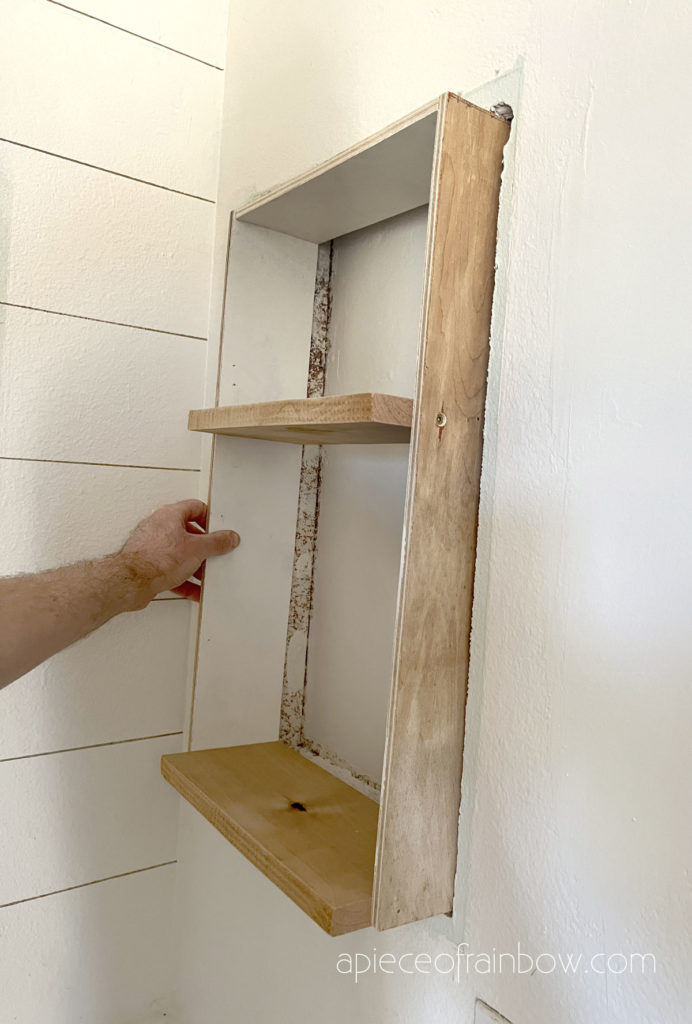 Building Recessed Bathroom Wall Shelves : 13 Steps (with Pictures