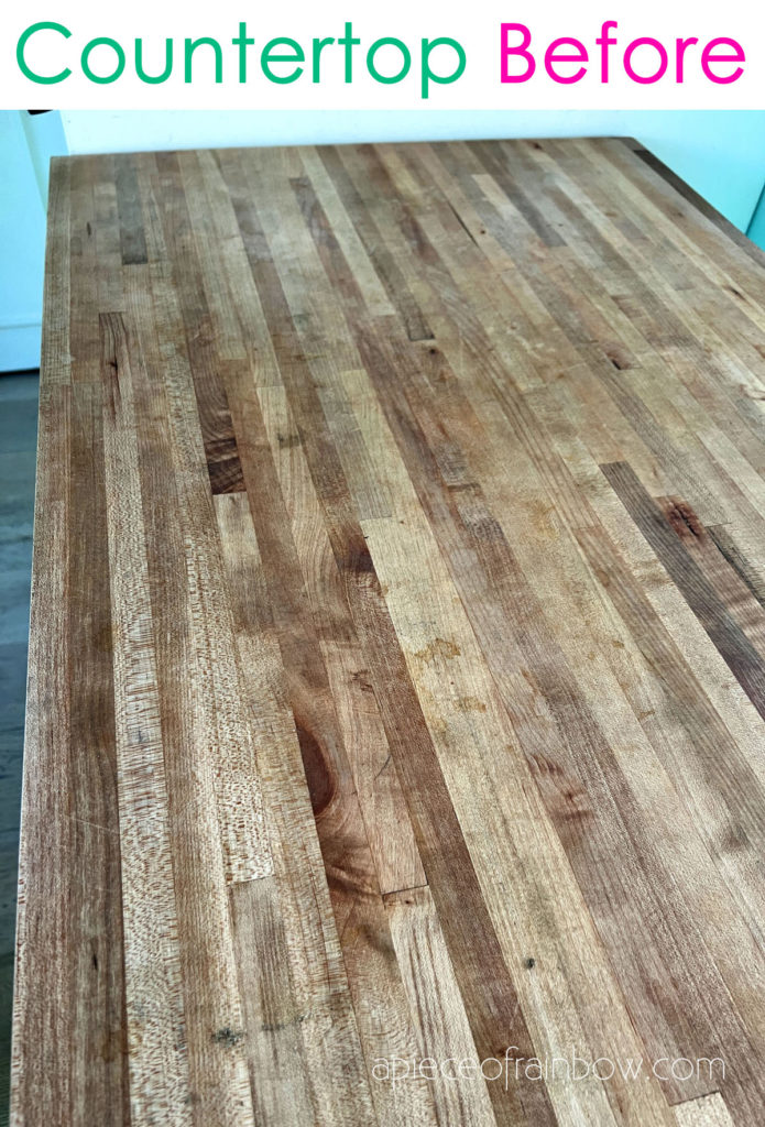 Reclaimed Maple Wood Countertop