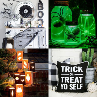 78 Best DIY Halloween Decorations & Crafts - A Piece Of Rainbow
