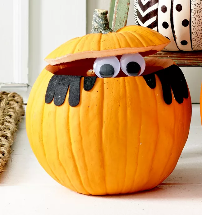 50 Amazing No Carve Pumpkin Decorating Ideas for Fall & Halloween - A ...