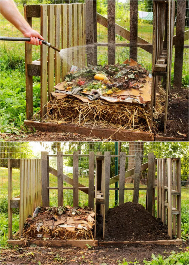 25 Best Easy DIY Compost Bin Ideas & Plans - A Piece Of Rainbow