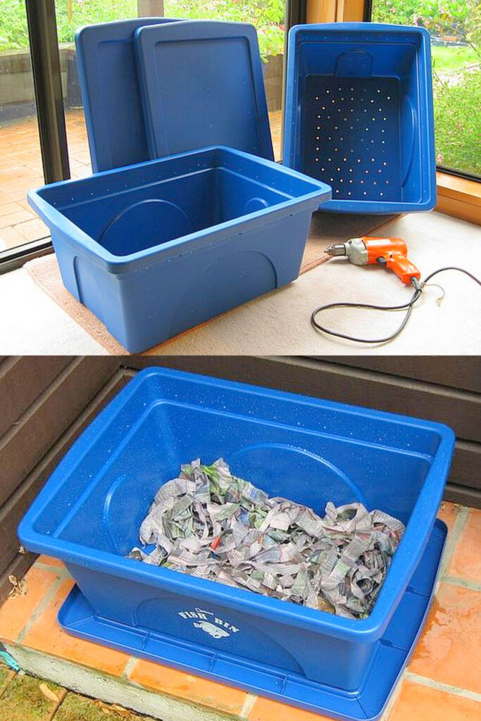 10 Great Worm Composting Bin Ideas and Tutorials