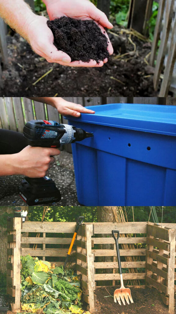https://www.apieceofrainbow.com/wp-content/uploads/2023/01/how-to-make-compost-gardening-composting-methods-systems-bins-ideas-vermicompost-tea-worm-bin-hot-pile-hugelkultur-apieceofrainbow-2-576x1024.jpg