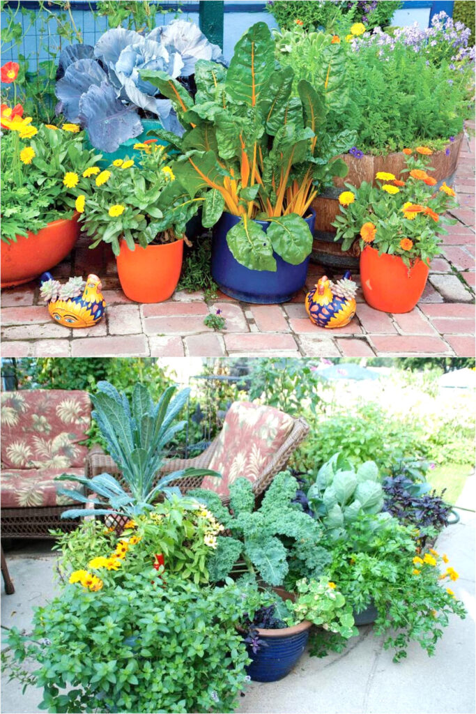 35 Creative Container Vegetable Garden Ideas - A Piece Of Rainbow