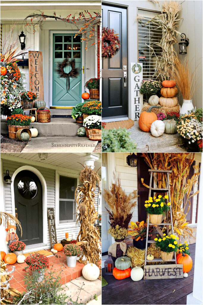 Festive Outdoor Decor to take you from Fall to Thanksgiving