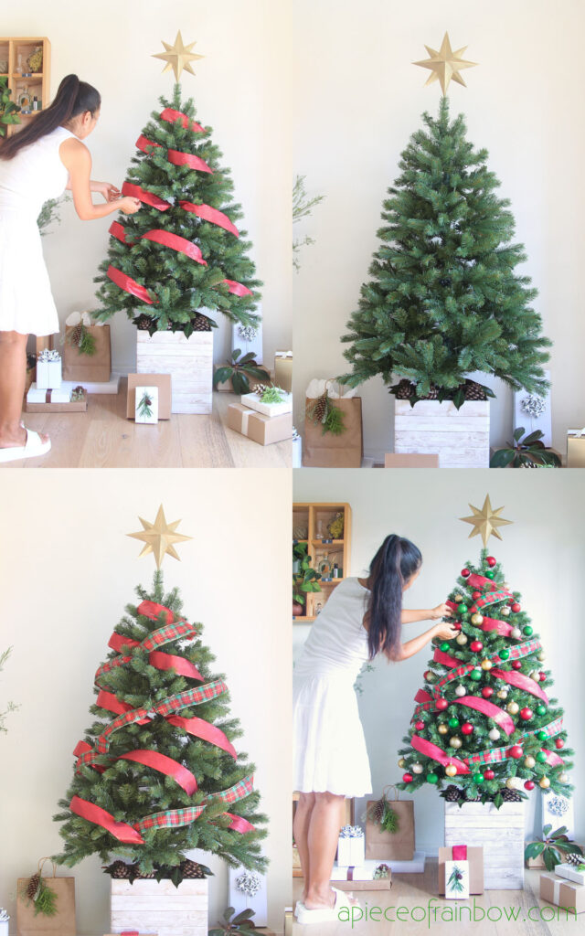 How to Decorate a Christmas Tree with Ribbons: 4 Creative Ways - A ...