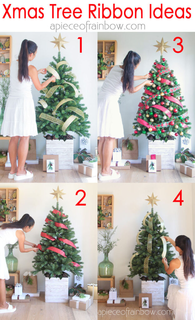 How To Decorate A Christmas Tree With Ribbon – Nearly Natural